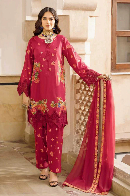 Picture of Charizma - Andaaz Embroidered Lawn Collection Vol 1 - AD4-05 - Unstitched - Available at Raja Sahib