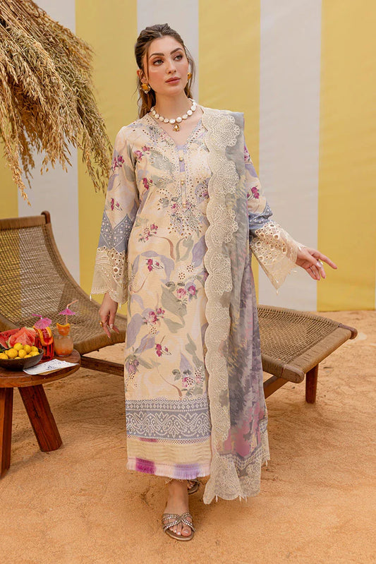 Picture of Nureh - Gardenia Embroidered Chikankari Lawn Collection Vol 1 - NSG-177 - Unstitched - Available at Raja Sahib