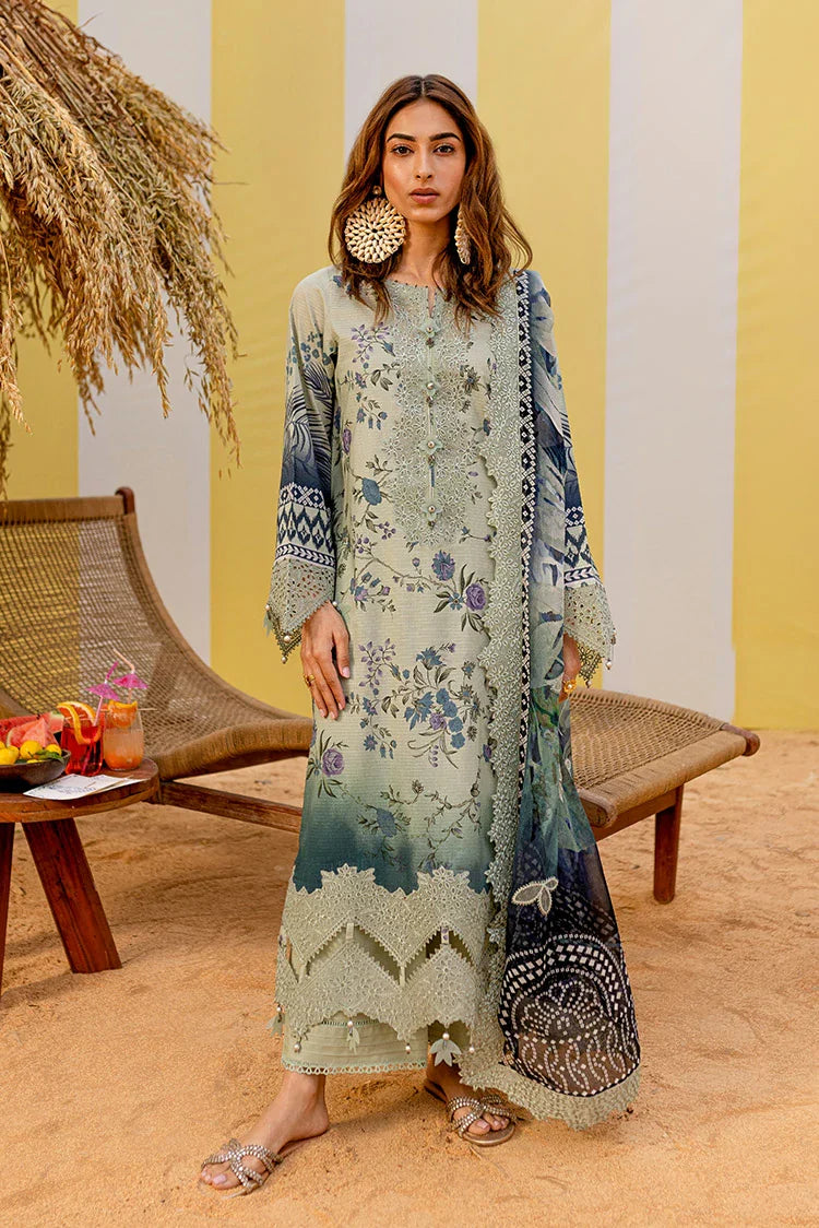 Picture of Nureh - Gardenia Embroidered Chikankari Lawn Collection Vol 1 - NSG-183 - Unstitched - Available at Raja Sahib