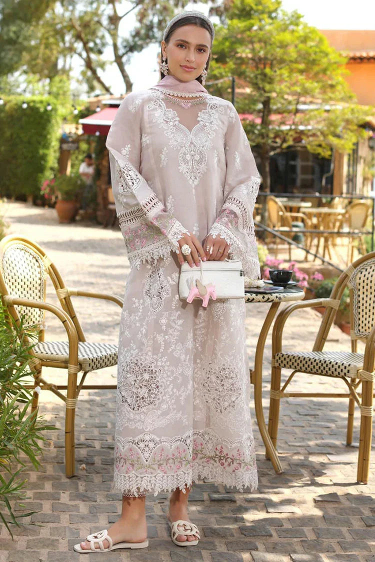 Picture of Noor by Saadia Asad - Noor Luxe Chikenkari Collection - Design 4A - Unstitched - Available at Raja Sahib