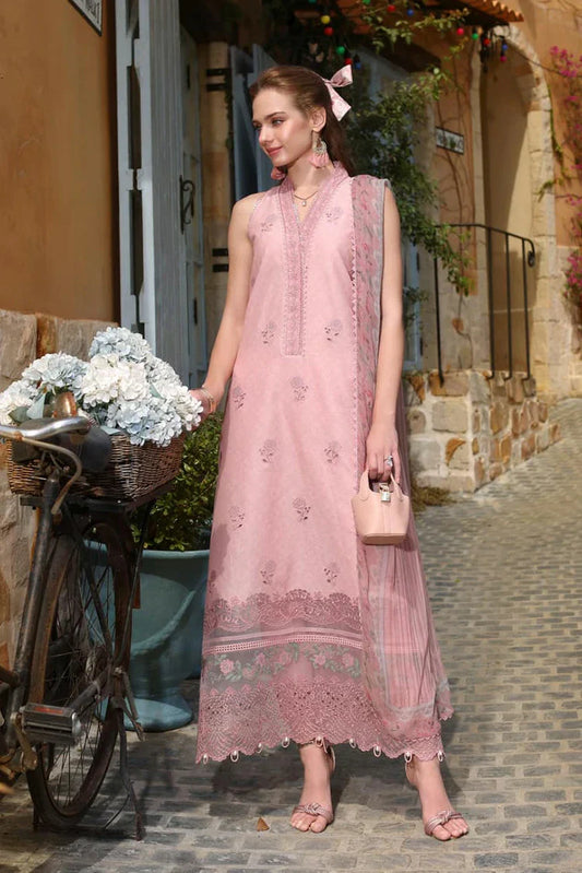 Picture of Noor by Saadia Asad - Noor Luxe Chikenkari Collection - Design 5A - Unstitched - Available at Raja Sahib