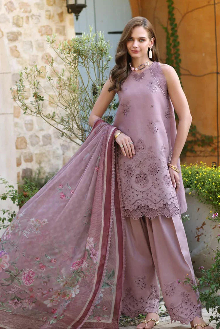 Picture of Noor by Saadia Asad - Noor Luxe Chikenkari Collection - Design 8A - Unstitched - Available at Raja Sahib