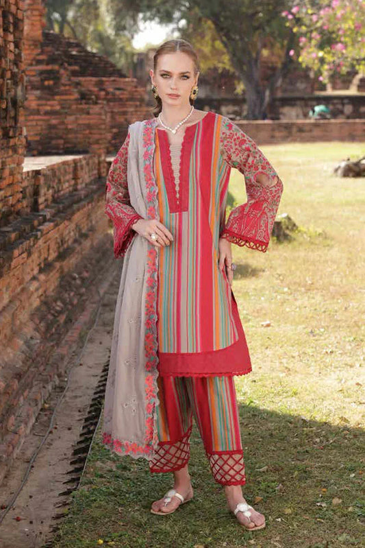 Picture of Charizma - Print Melody Printed Lawn Collection Vol 1 - PM5-05 - Unstitched - Available at Raja Sahib