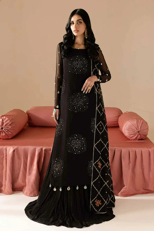 Picture of Nureh - Mukeshkari Embroidered Mukesh Chiffon Collection Vol 1 - MK-12 - Unstitched - Available at Raja Sahib