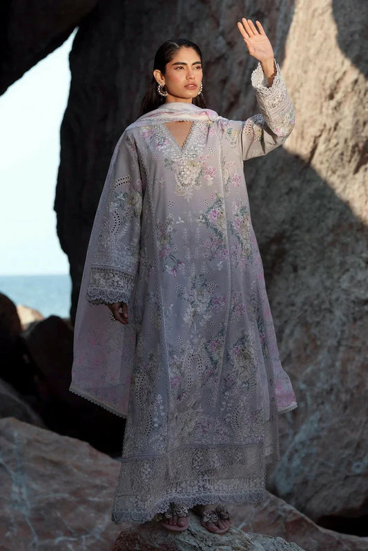 Picture of Afrozeh - Summer Together Lawnkari Collection Vol 3 - 01 Keshi - Unstitched - Available at Raja Sahib