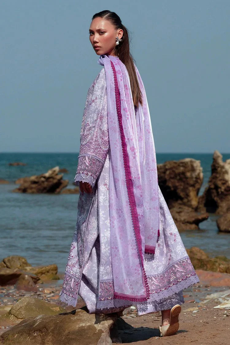 Picture of Afrozeh - Summer Together Lawnkari Collection Vol 3 - 02 Amethyst - Unstitched - Available at Raja Sahib