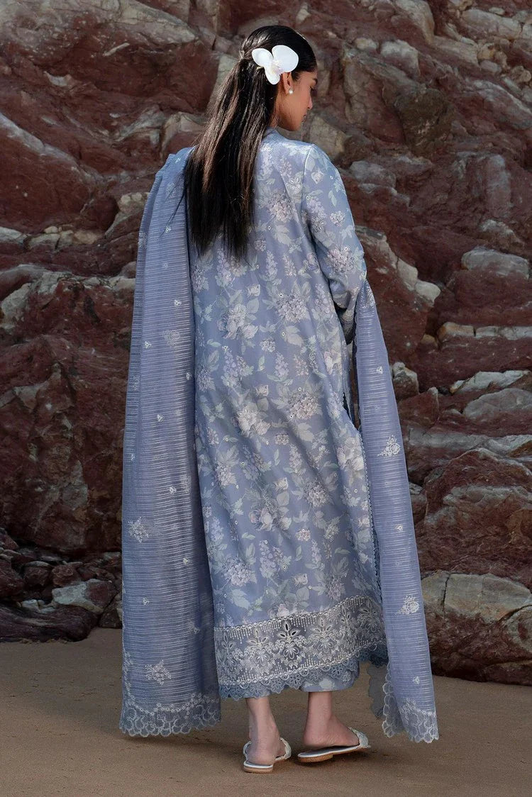 Picture of Afrozeh - Summer Together Lawnkari Collection Vol 3 - 03 Moonlight - Unstitched - Available at Raja Sahib