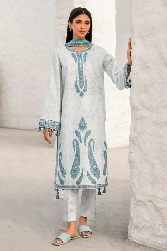 Picture of Jazmin - Summer Basic Collection - EMBROIDERED LAWN USE-9118 - Unstitched - Available at Raja Sahib
