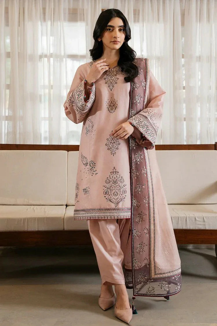 Picture of Jazmin - Summer Exclusive Collection - EMBROIDERED DOBBY LAWN USE-9110 - Unstitched - Available at Raja Sahib