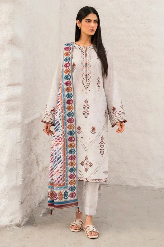 Picture of Jazmin - Summer Exclusive Collection - EMBROIDERED LAWN USE-9126 - Unstitched - Available at Raja Sahib