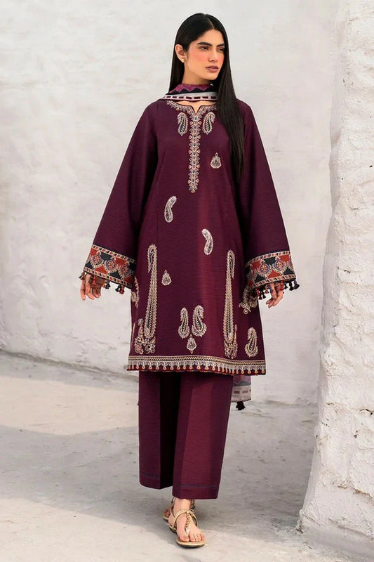 Picture of Jazmin - Summer Exclusive Collection - EMBROIDERED DOBBY LAWN USE-9128 - Unstitched - Available at Raja Sahib