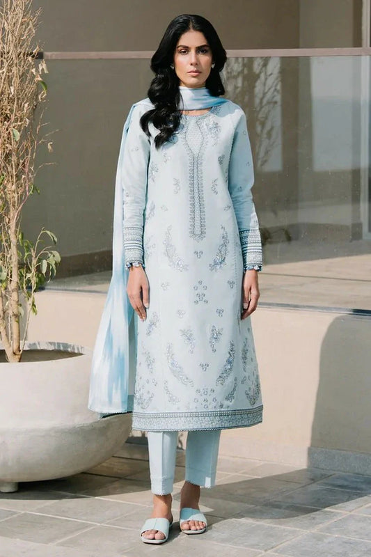 Picture of Jazmin - Summer Exclusive Collection - EMBROIDERED LAWN USE-9146 - Unstitched - Available at Raja Sahib