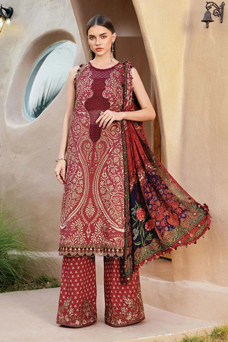 Picture of Maria B - M Prints Spring Summer - Design 12A - Unstitched - Available at Raja Sahib