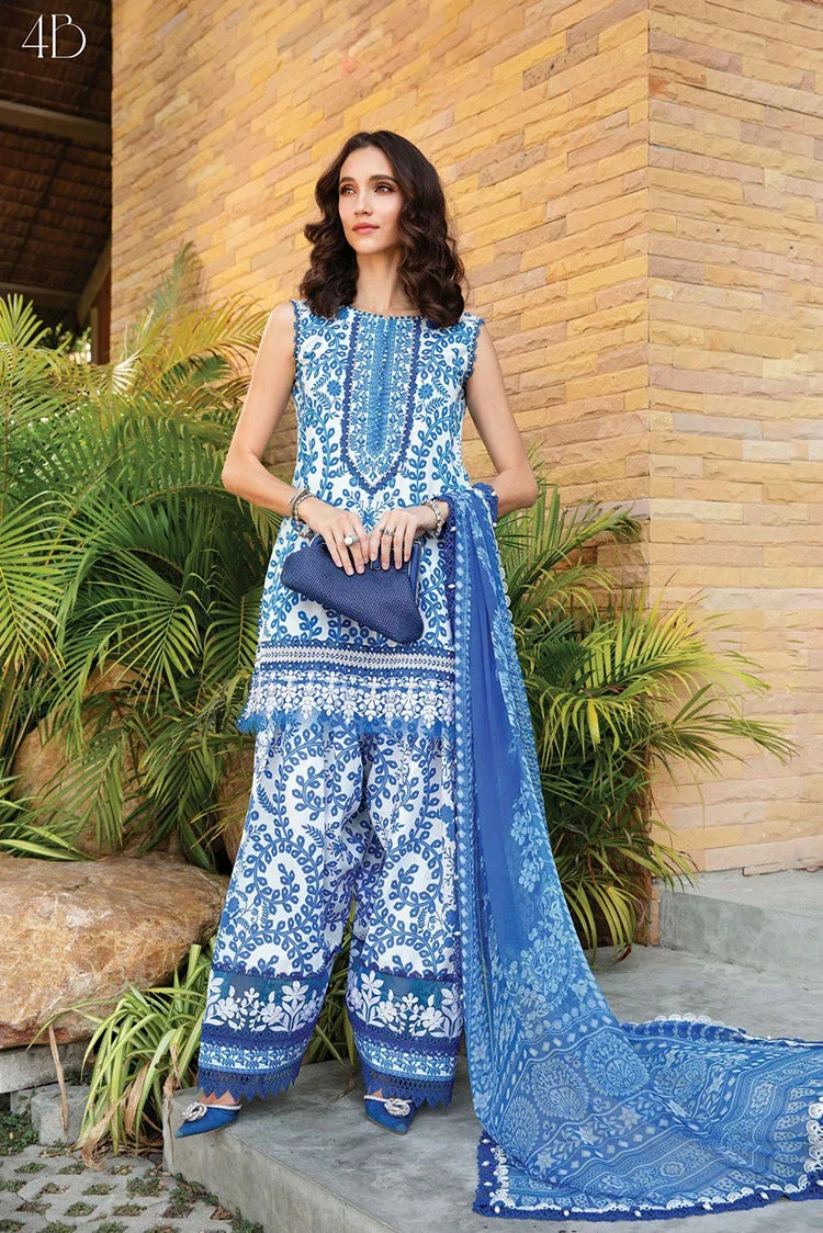 Picture of Maria B - M Prints Spring Summer - Design 4B - Unstitched - Available at Raja Sahib