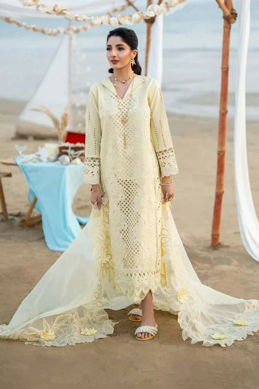 Picture of Aabyaan - Saagar Luxury Festive Lawn Collection - SOFINA (AS-07) - Unstitched - Available at Raja Sahib