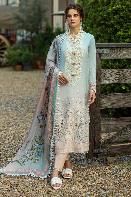 Picture of Mushq - Solace Ombre Chikankari Summer Lawn Collection - MUN SS 2501 10 Casa - Unstitched - Available at Raja Sahib