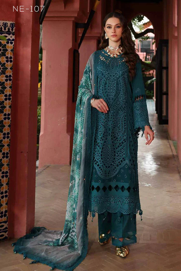 Picture of Nureh - Bazar Schillfli Lawn Collection Vol 1 - NE-107 - Unstitched - Available at Raja Sahib