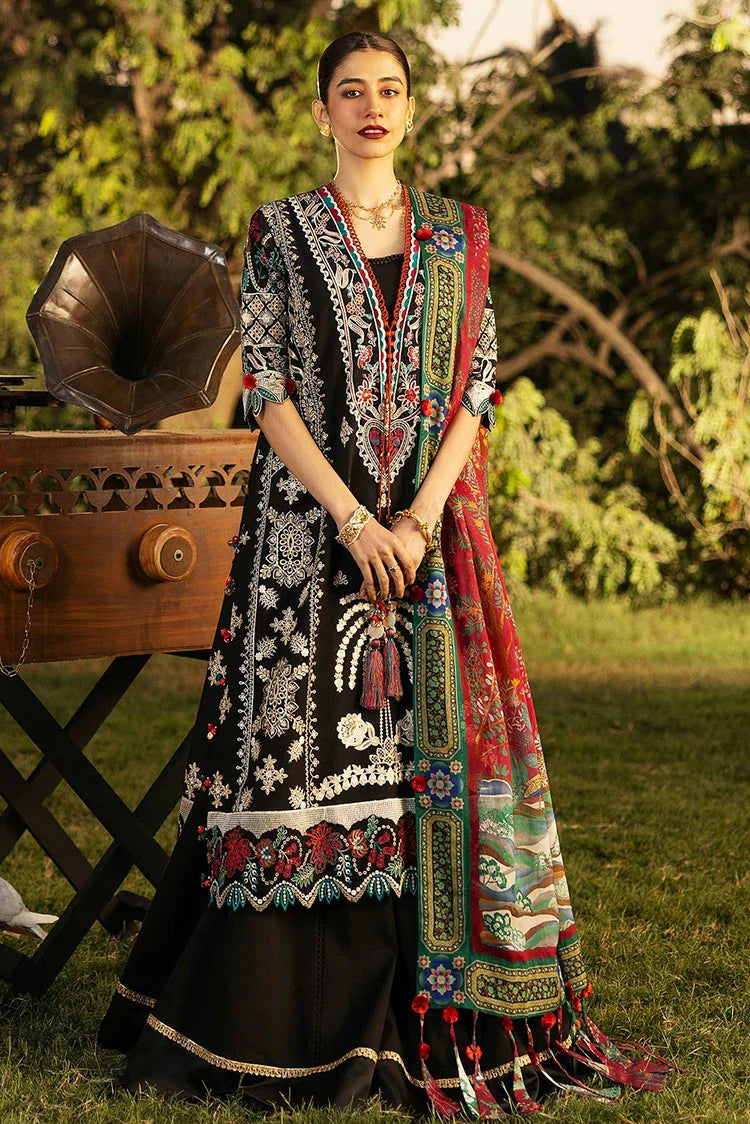 Picture of Sadaf Fawad Khan - Luxury Embroidered Lawn Collection - 2A PALM ISLAND - Unstitched - Available at Raja Sahib