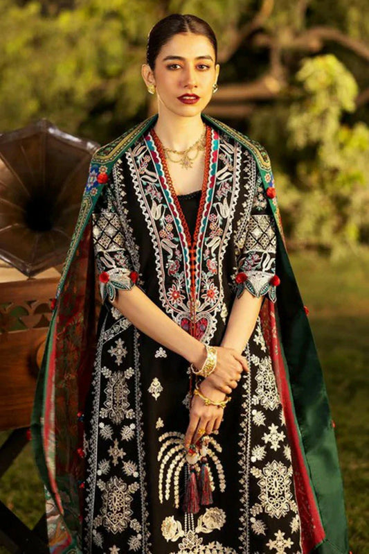 Picture of Sadaf Fawad Khan - Luxury Embroidered Lawn Collection - 2A PALM ISLAND - Unstitched - Available at Raja Sahib