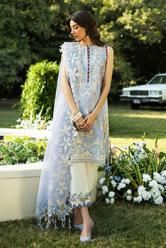 Picture of Sadaf Fawad Khan - Luxury Embroidered Lawn Collection - 4A BLOOM - Unstitched - Available at Raja Sahib