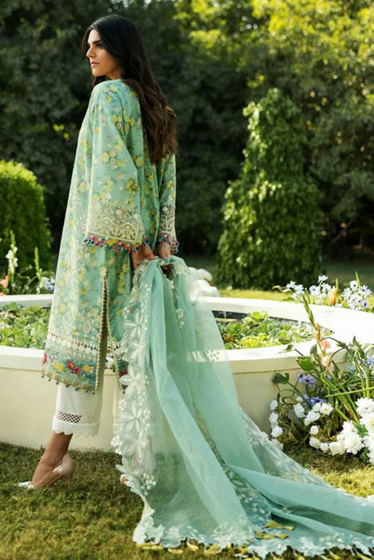 Picture of Sadaf Fawad Khan - Luxury Embroidered Lawn Collection - 4B BLOOM - Unstitched - Available at Raja Sahib
