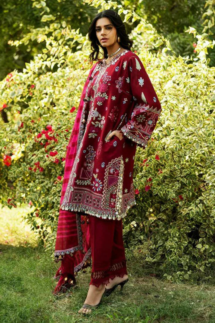 Picture of Sadaf Fawad Khan - Luxury Embroidered Lawn Collection - 5B WISTERIA - Unstitched - Available at Raja Sahib