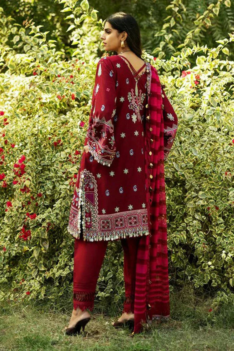 Picture of Sadaf Fawad Khan - Luxury Embroidered Lawn Collection - 5B WISTERIA - Unstitched - Available at Raja Sahib