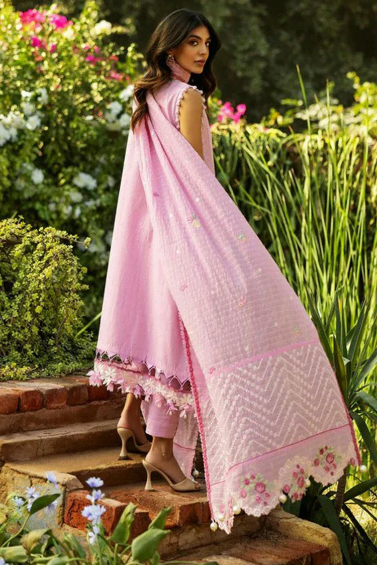 Picture of Sadaf Fawad Khan - Luxury Embroidered Lawn Collection - 7B FRENCH HEARTS - Unstitched - Available at Raja Sahib