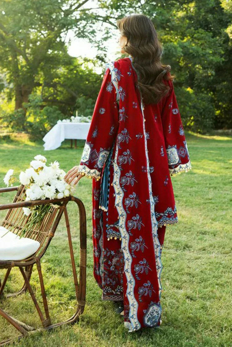 Picture of Sadaf Fawad Khan - Luxury Embroidered Lawn Collection - 8A KOI - Unstitched - Available at Raja Sahib