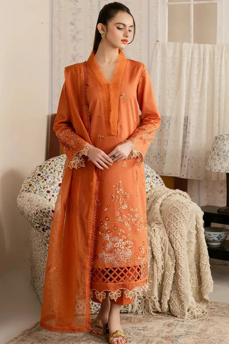 Picture of Asifa & Nabeel - Meraaki Spring Summer Collection Vol 1 - Nargis (MVL25-19) - Unstitched - Available at Raja Sahib