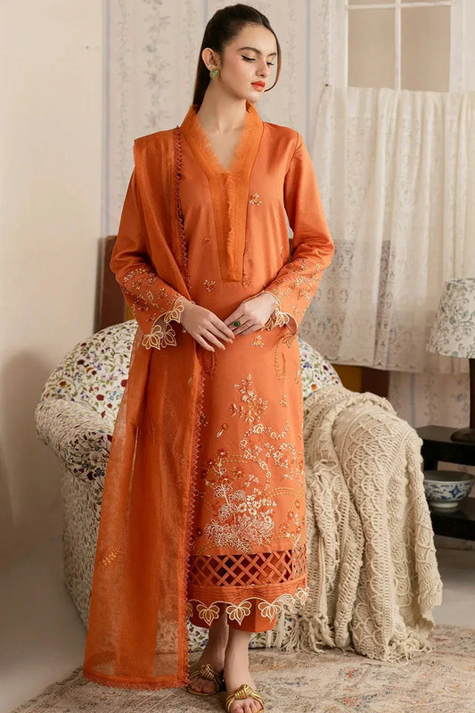 Picture of Asifa & Nabeel - Meraaki Spring Summer Collection Vol 1 - Nargis (MVL25-19) - Unstitched - Available at Raja Sahib
