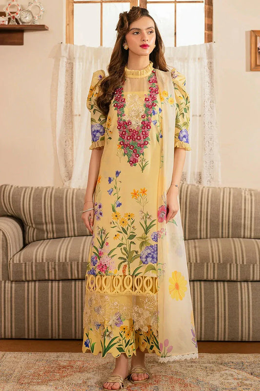 Picture of Asifa & Nabeel - Meraaki Spring Summer Collection Vol 1 - Sehar (MVL25-03) - Unstitched - Available at Raja Sahib