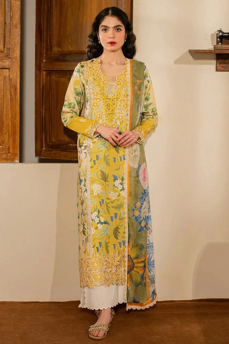 Picture of Asifa & Nabeel - Meraaki Spring Summer Collection Vol 1 - Nimbu Pani (MVL25-04) - Unstitched - Available at Raja Sahib