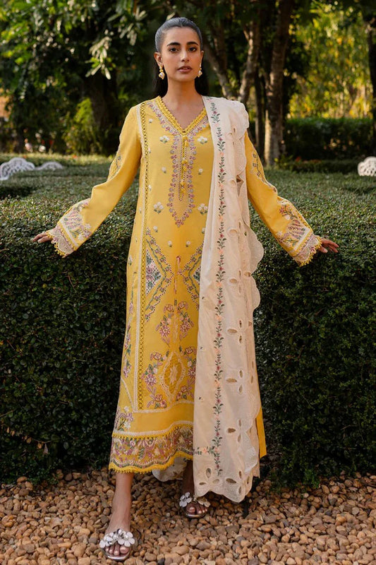 Picture of Qalamkar - Qline Summer Lawn Collection - QM-10 Olena - Unstitched - Available at Raja Sahib