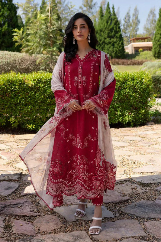 Picture of Qalamkar - Qline Summer Lawn Collection - QM-15 Soha - Unstitched - Available at Raja Sahib