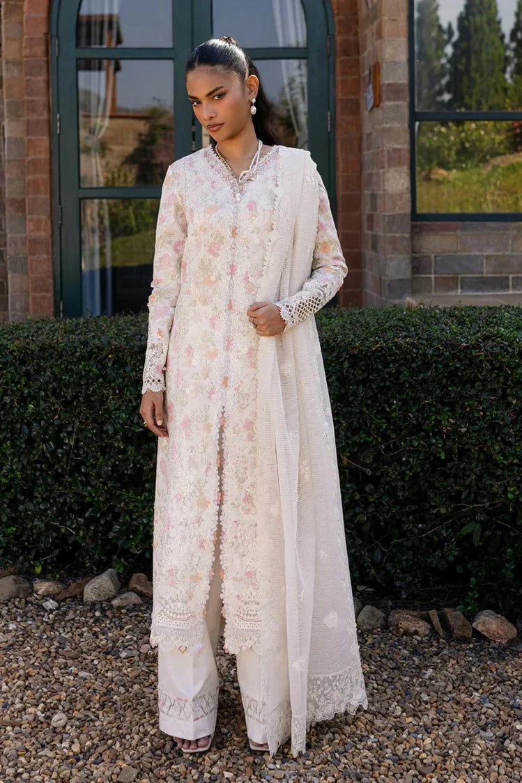 Picture of Qalamkar - Qline Summer Lawn Collection - QM-18 Feeha - Unstitched - Available at Raja Sahib
