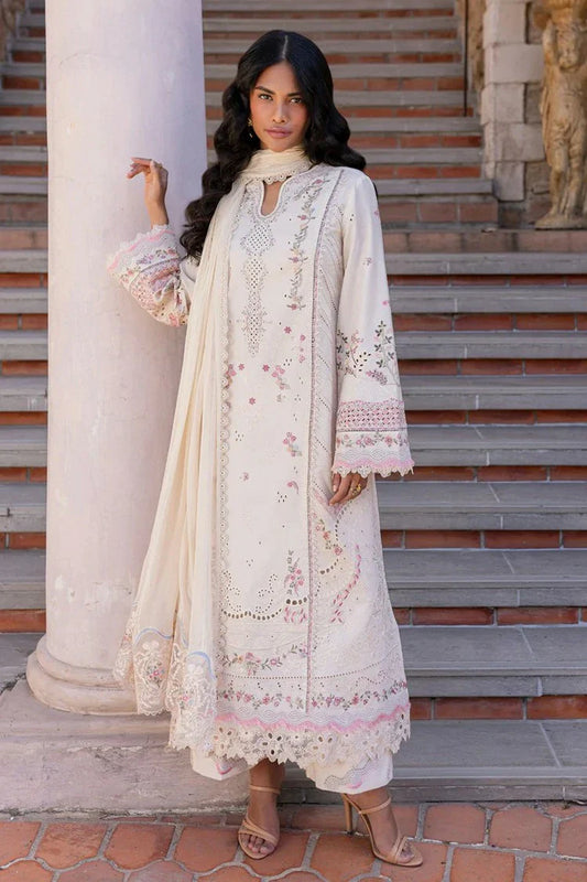 Picture of Qalamkar - Qline Summer Lawn Collection - QM-02 Cheri - Unstitched - Available at Raja Sahib