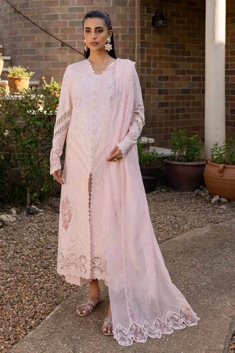 Picture of Qalamkar - Qline Summer Lawn Collection - QM-03 Rune - Unstitched - Available at Raja Sahib