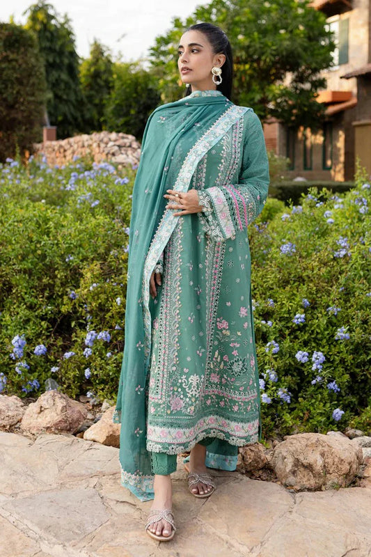 Picture of Qalamkar - Qline Summer Lawn Collection - QM-06 Omi - Unstitched - Available at Raja Sahib