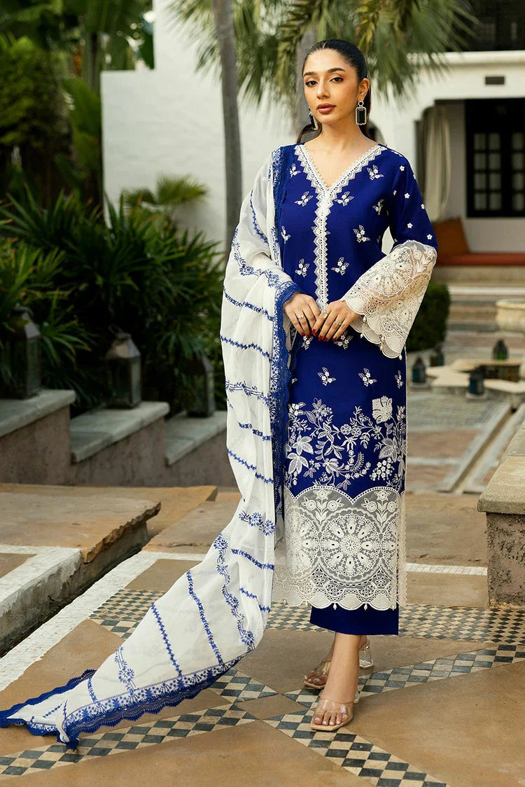 Picture of Zainab Chottani - Chikankari Collection - Sia-11B - Unstitched - Available at Raja Sahib