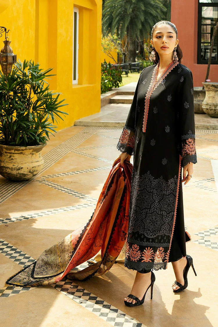 Picture of Zainab Chottani - Chikankari Collection - Selah-5A - Unstitched - Available at Raja Sahib