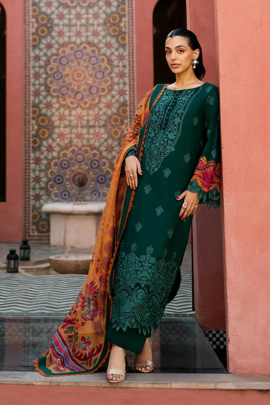 Picture of Zainab Chottani - Chikankari Collection - Nia-6A - Unstitched - Available at Raja Sahib