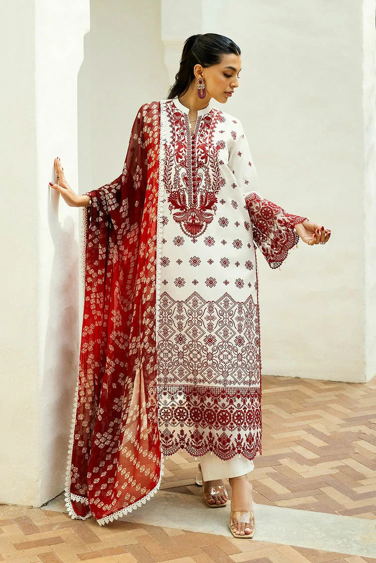 Picture of Zainab Chottani - Chikankari Collection - Reem-8B - Unstitched - Available at Raja Sahib