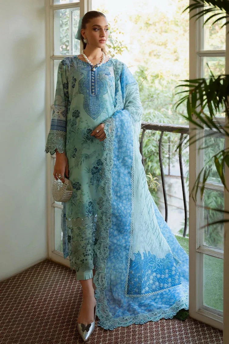 Picture of Nureh - Maya Embroidered Swiss Lawn Collection Vol 1 - NS-152 - Unstitched - Available at Raja Sahib