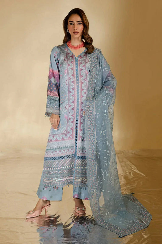 Picture of Nureh - The Silk Edit - S-23 - Unstitched - Available at Raja Sahib