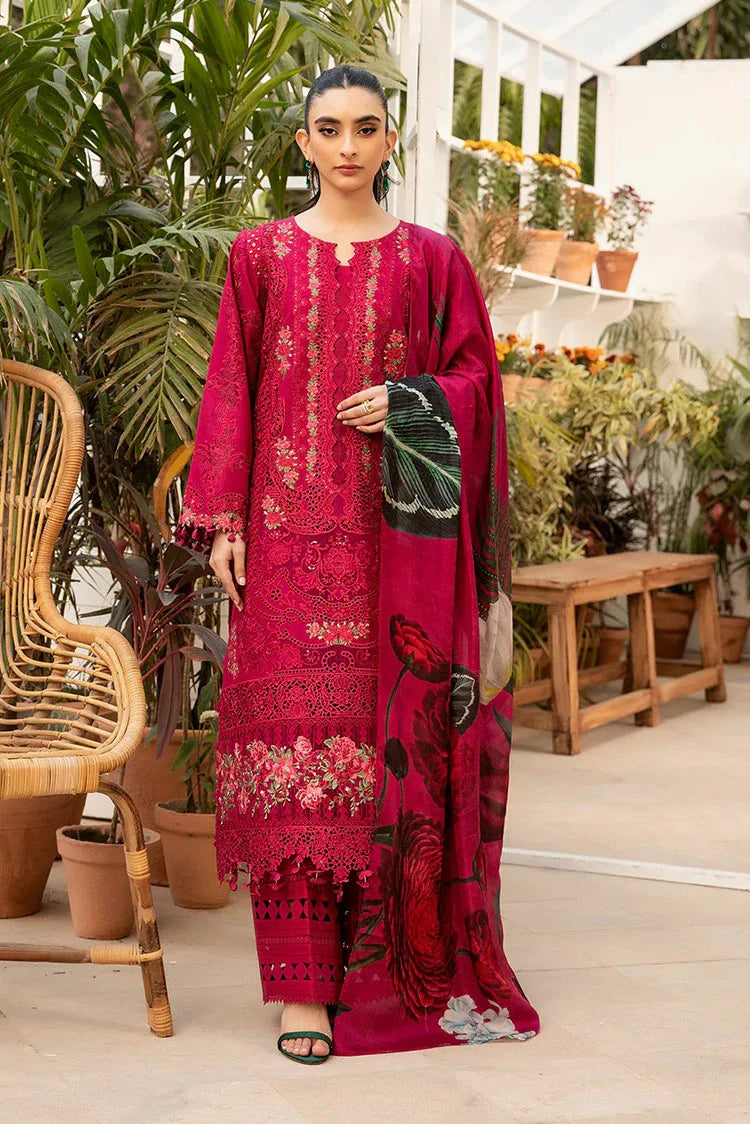 Picture of Elaf - Premium Luxury Lawn Collection - ELM-10 Gulnar - Unstitched - Available at Raja Sahib