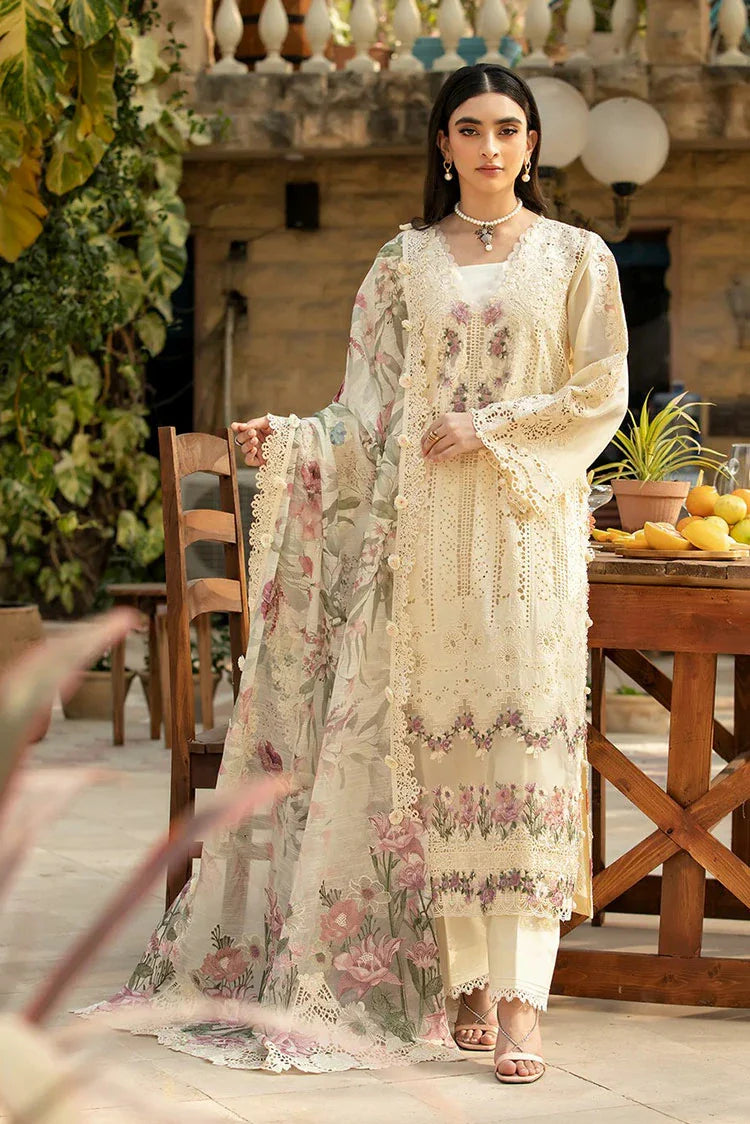 Picture of Elaf - Premium Luxury Lawn Collection - ELM-11 Kohinoor - Unstitched - Available at Raja Sahib
