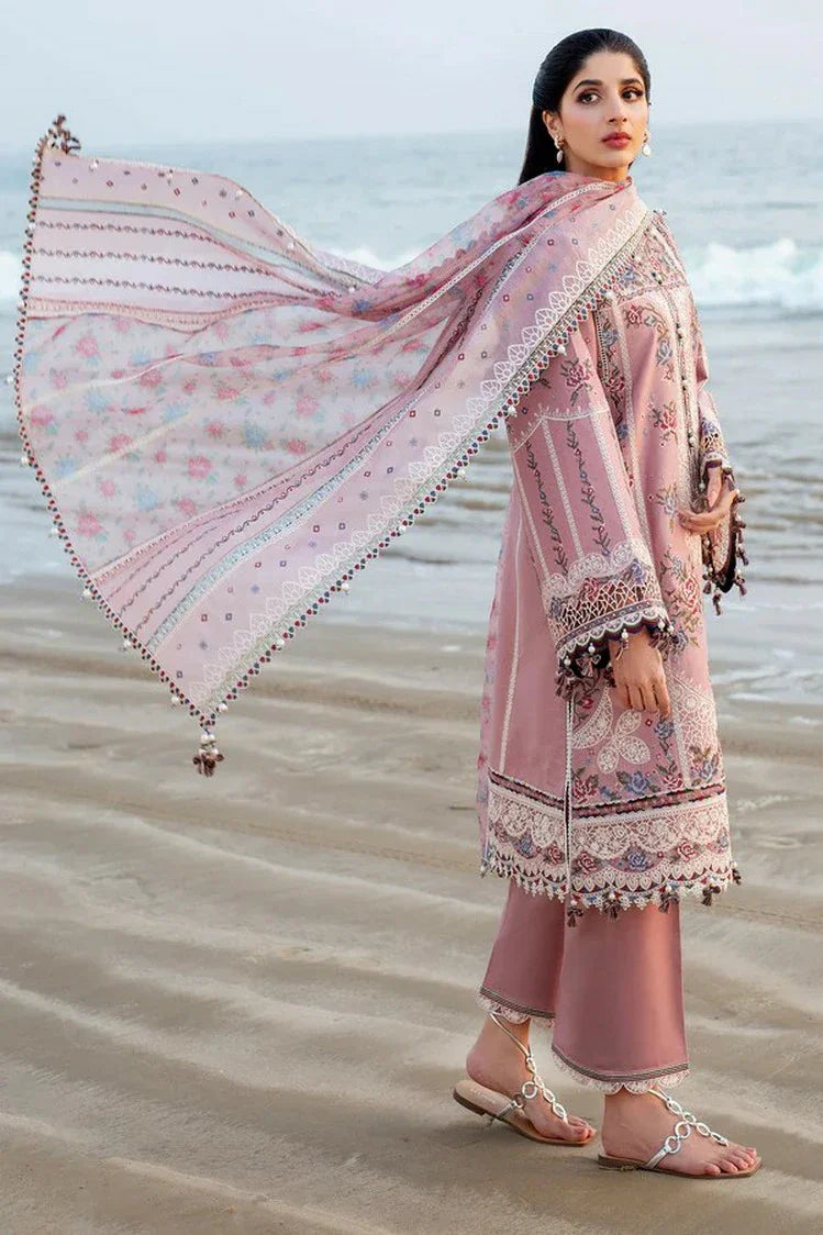 Picture of Jazmin - Shahkaar Luxury Eid Lawn - SL-25-D2 - Unstitched - Available at Raja Sahib