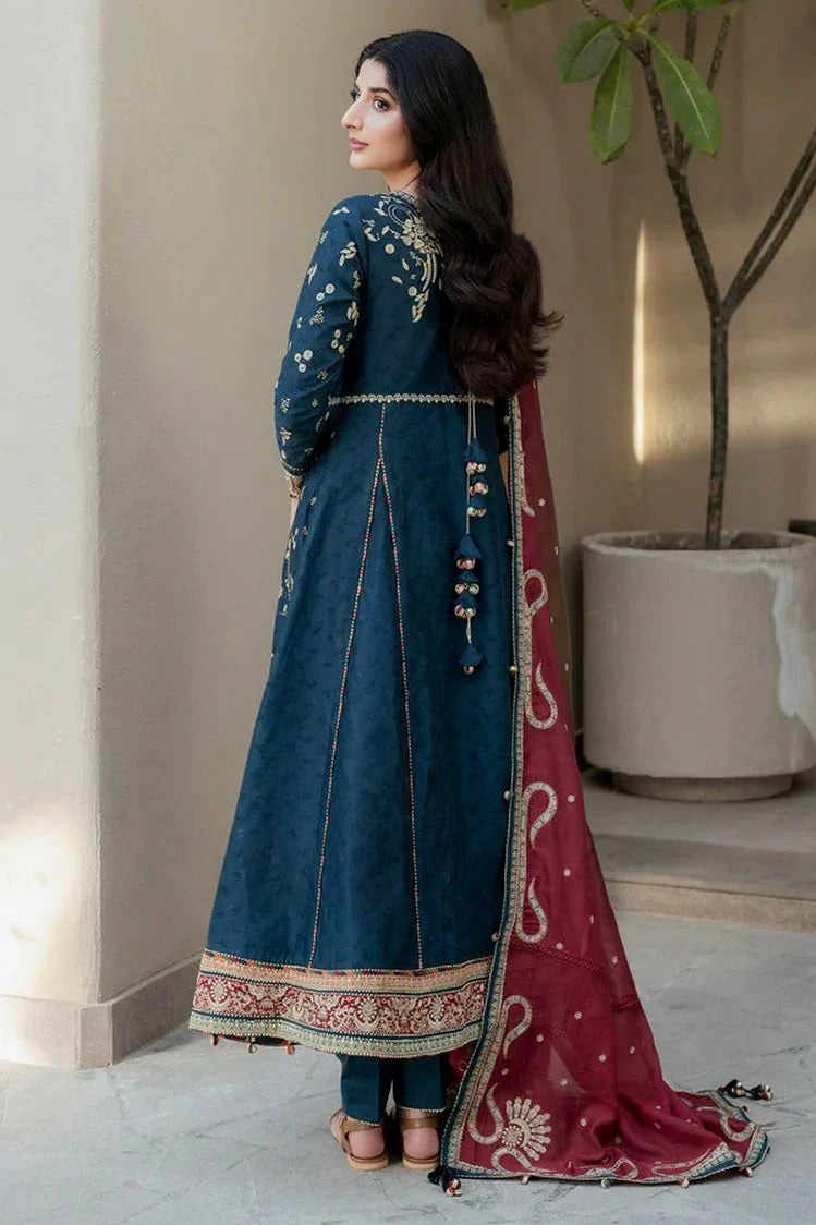 Picture of Jazmin - Shahkaar Luxury Eid Lawn - SL-25-D3 - Unstitched - Available at Raja Sahib