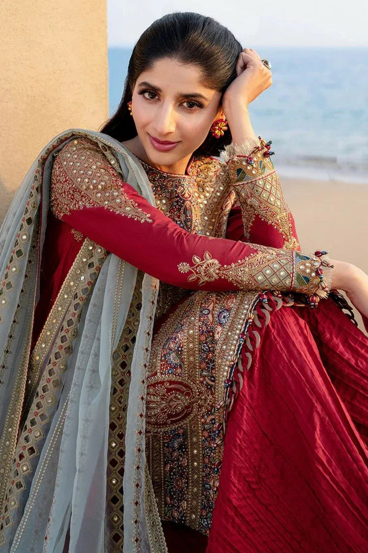 Picture of Jazmin - Shahkaar Luxury Eid Lawn - SL-25-D5 - Unstitched - Available at Raja Sahib